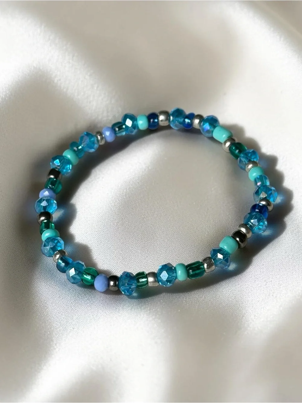 Handcrafted Minimalist Beaded Bracelet